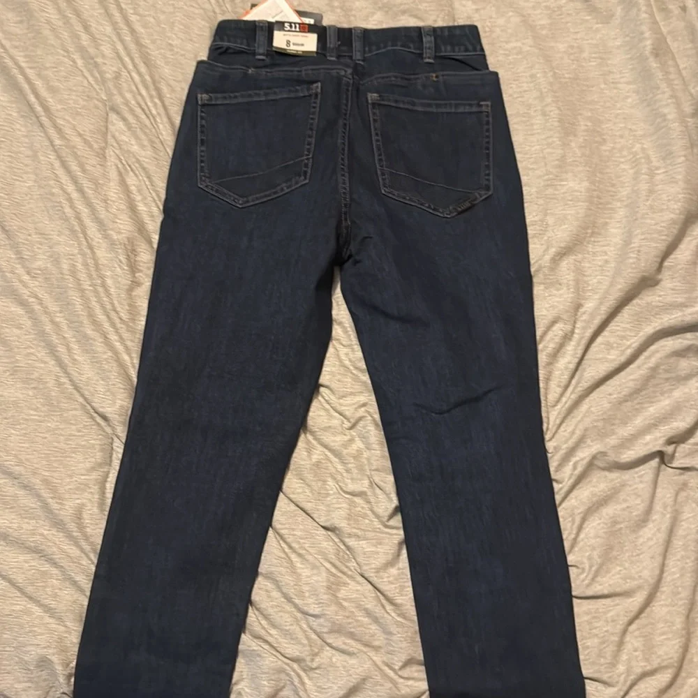 5.11 Tactical Dark Indigo Slim Jeans - Picture 2 of 4
